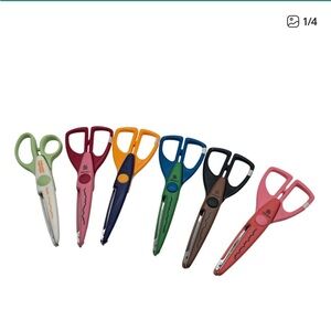 Fiskars Mixed Media Decorative Scissors Set - Multicolor